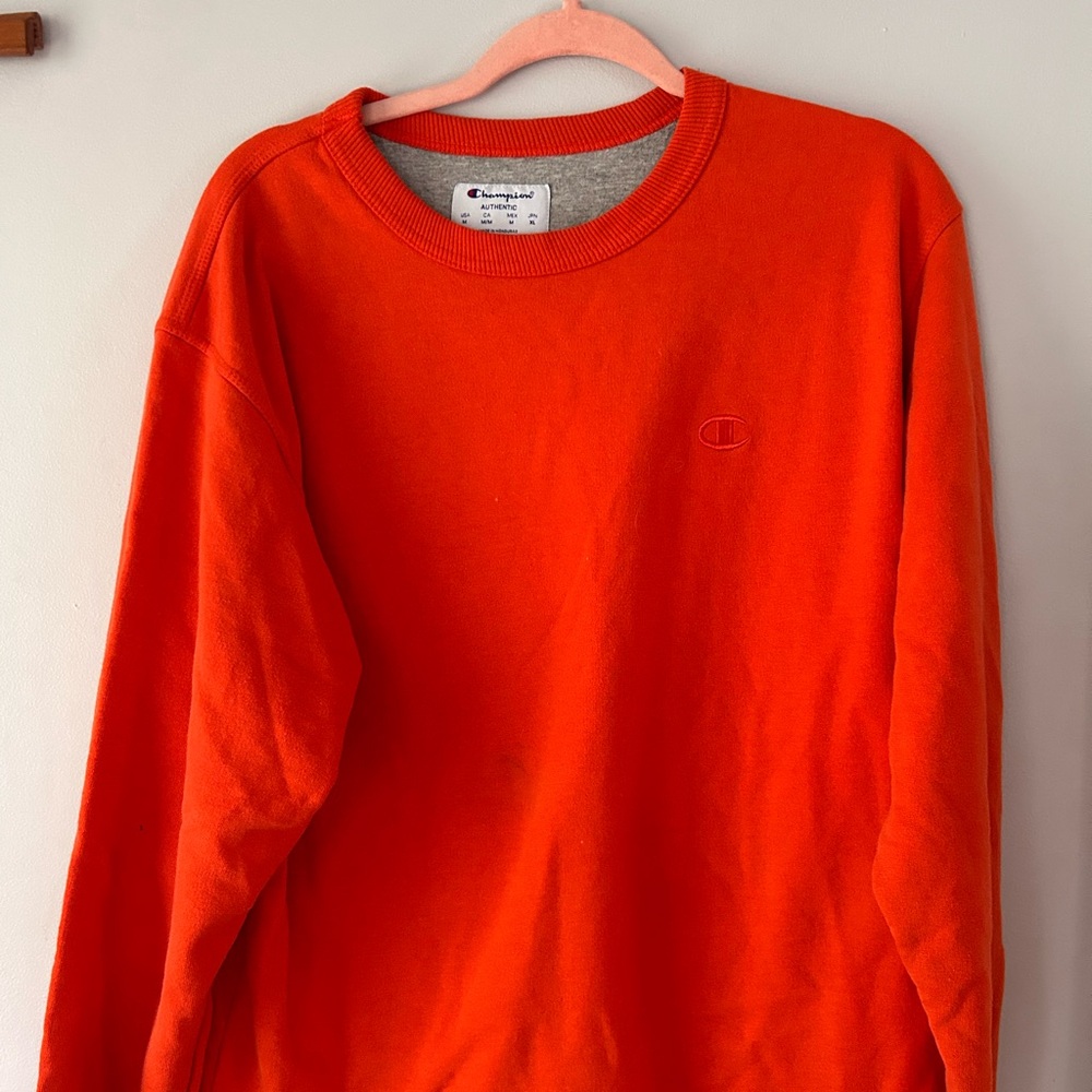 Champion Orange Sweatshirt